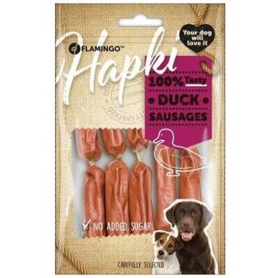 Flamingo Hapki Ördekli Sosis Köpek Ödül Maması 85 Gr