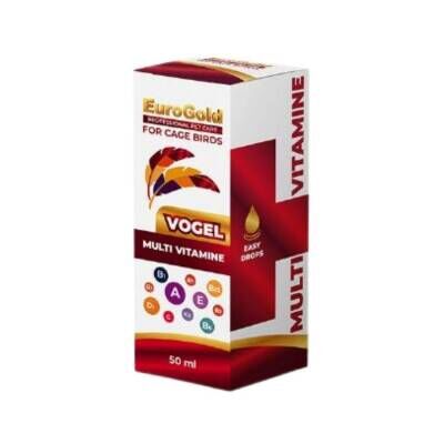 EuroGold Vogel Kuşlar İçin Multi Vitamin Damla 50 Ml