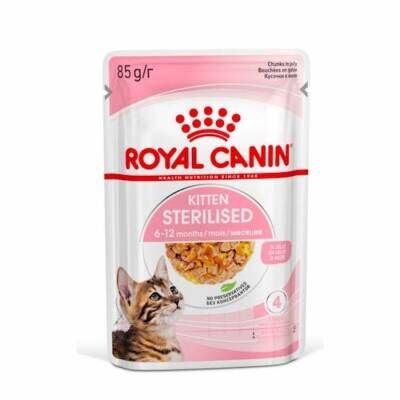 Royal Canin Kitten Gravy Kısırlaştırılmış Yavru Kedi Konservesi 85 Gr x 12 Adet