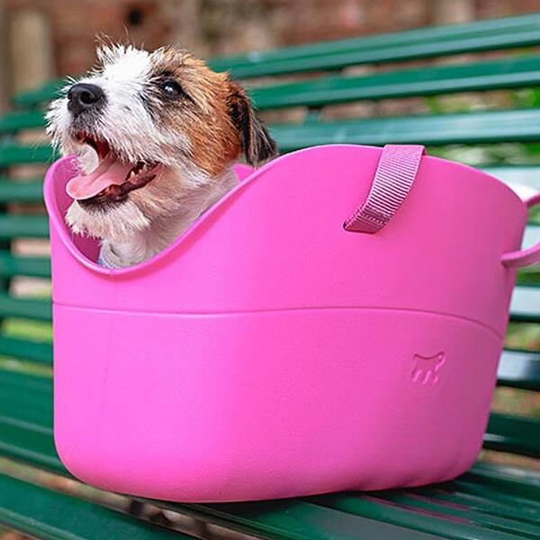 Ferplast With Me Bag Medium Köpek Taşıma Çantası Pembe