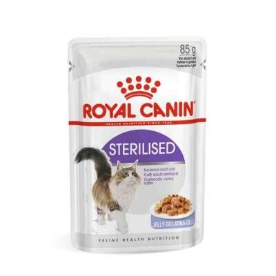 Royal Canin Sterilised In Jelly Kısırlaştırılmış Kediler İçin Konserve 85 gr