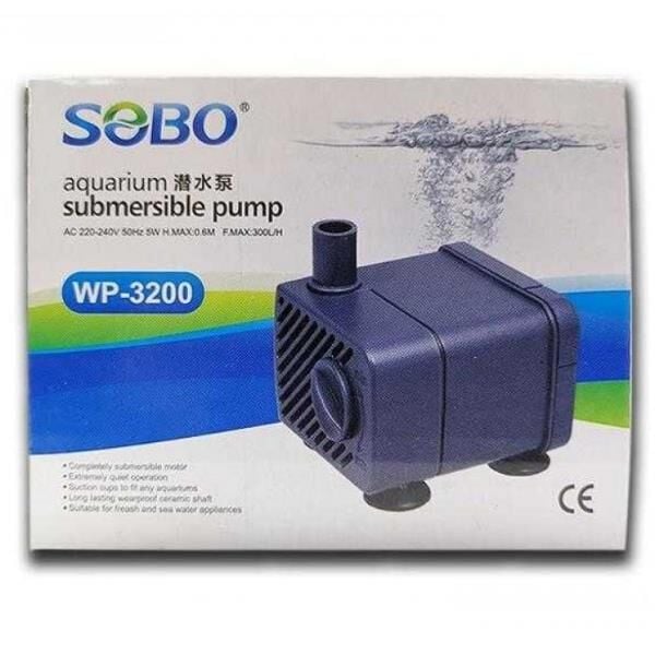 Sobo WP-3200 Kafa Motoru 300Lt/H 5W