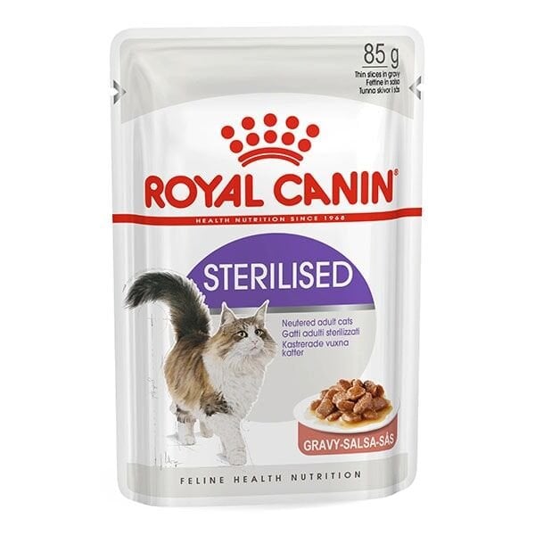 Royal Canin Gravy Sterilised Kısırlaştırılmış Yaş Kedi Maması 85gr