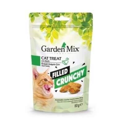 Garden Mix Ördekli İçi Dolgulu Kedi Ödülü 60 Gr
