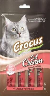 Crocus Somonlu Krema Kedi Ödülü 4 X 15 gr