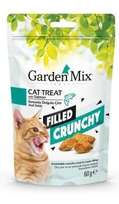 Garden Mix Somonlu İçi Dolgulu Kedi Ödülü 60 gr