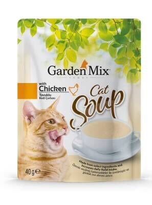Garden Mix Tavuklu Kedi Çorbası 40 gr