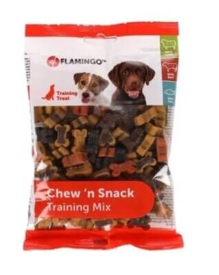 Flamingo Chew'n Kemik Şeklinde Karışık Çeşitli Köpek Ödül Maması 150 gr