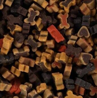 Flamingo Chew'n Kemik Şeklinde Karışık Çeşitli Köpek Ödül Maması 150 gr