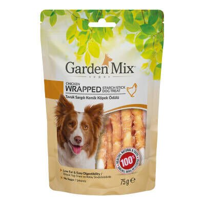 Garden Mix Tavuk Sargılı Kemik Köpek Ödülü 75 gr