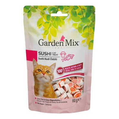 Garden Mix Kuzulu Sushi Kedi Ödülü 60 gr