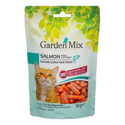 Garden Mix Somonlu Mini Kedi Ödülü 60 gr