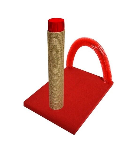 Bio Sand Kedi Kaşıma ve Tırmalama Tahtası Kırmızı