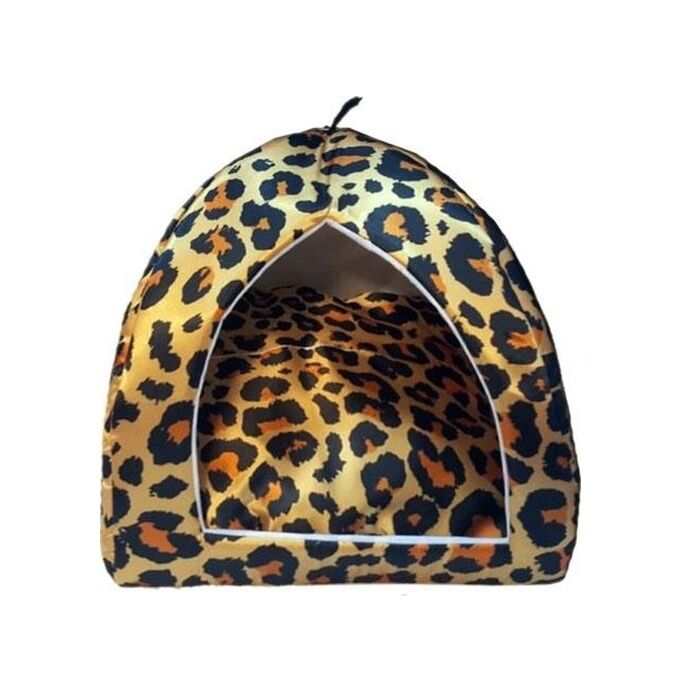 Bio Sand Biosand Leopar Desenli Eskimo Kedi Köpek Yatağı Leopar