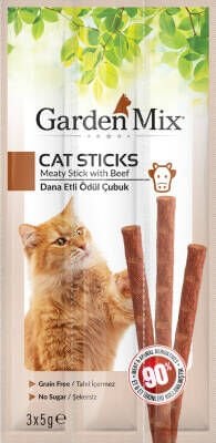 Garden Mix Dana Etli Kedi Stick Ödül 3 X 5 gr