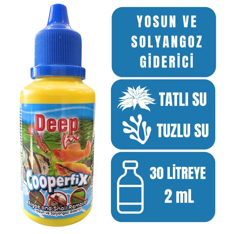 Deep Fix Cooperfix Yosun Ve Salyangoz Giderici 50ml
