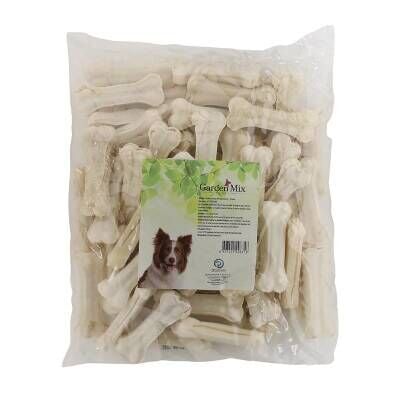 Garden Mix Sütlü Deri Kemik 8 Cm 20-25 gr 50'li Paket