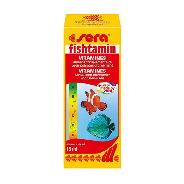 Sera 2710 Fishtamin 15ml Balık Vitamini