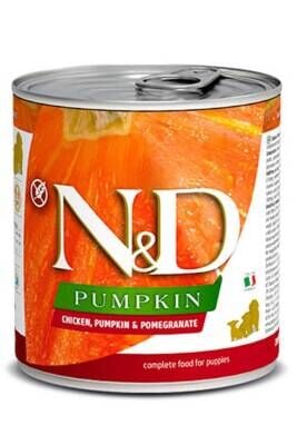 N&D Pumpkin Tavuklu Yavru Köpek Konservesi 285 gr