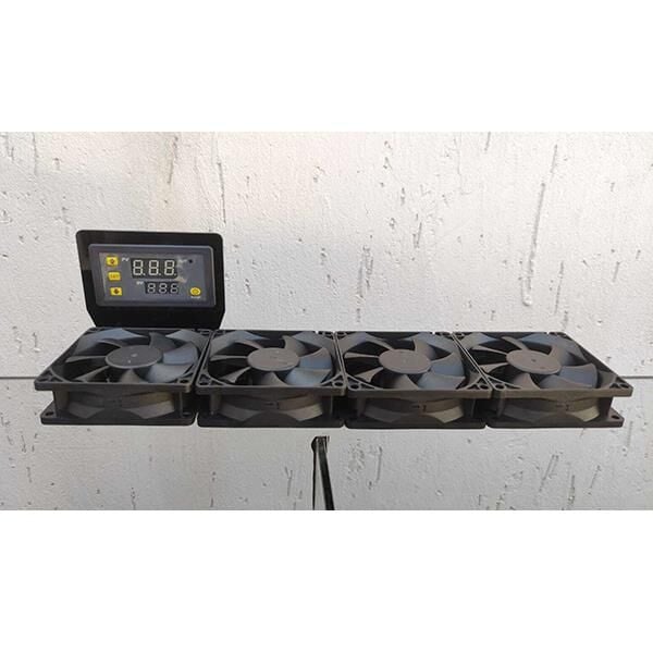 Termostatlı Akvaryum Soğutucu Fan 4lü Set
