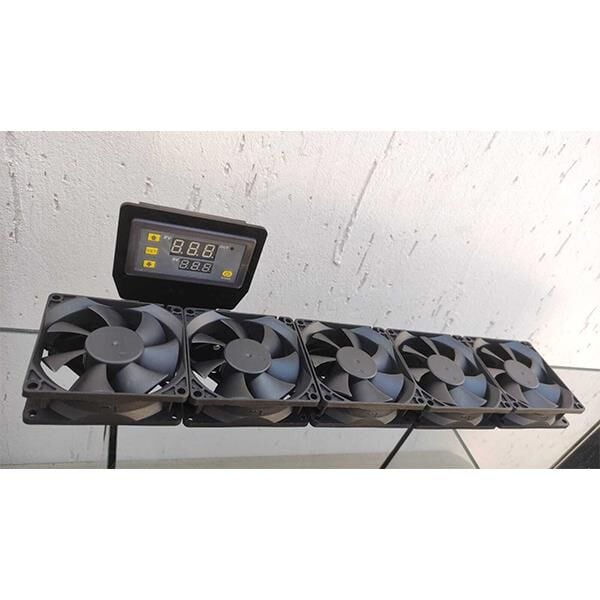 Termostatlı Akvaryum Soğutucu Fan 5li Set