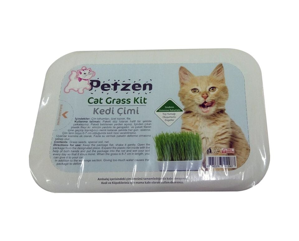 Petzen BioSand Fileli Kedi Çimi