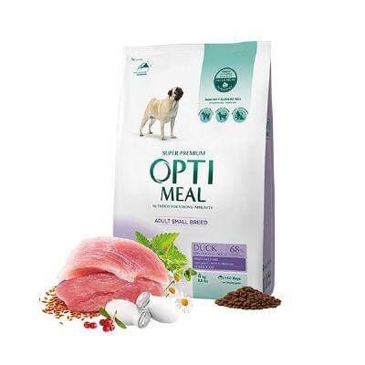 Optimeal Süper Premium Ördekli Küçük Irk Yetişkin Köpek Maması 4 kg