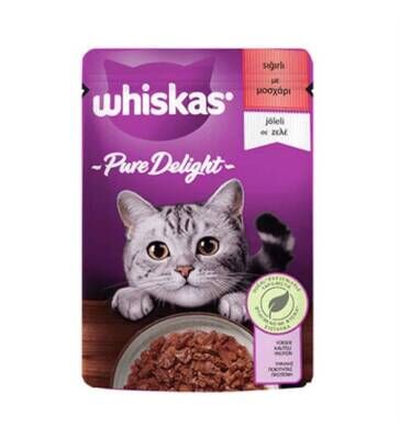 Whiskas Pouch Tastymix Sos İçinde Somonlu ve Havuçlu Yetişkin Kedi Konservesi 85 gr