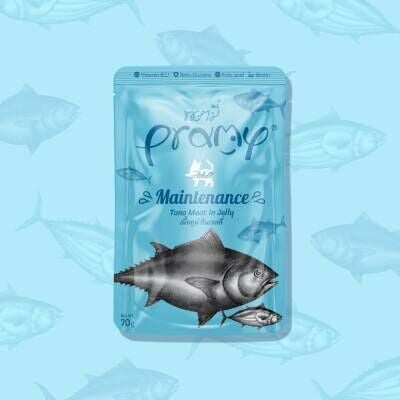 Pramy Jöleli Yağsız Ton Balıklı 70 gr Yetişkin Kedi Yaş Maması