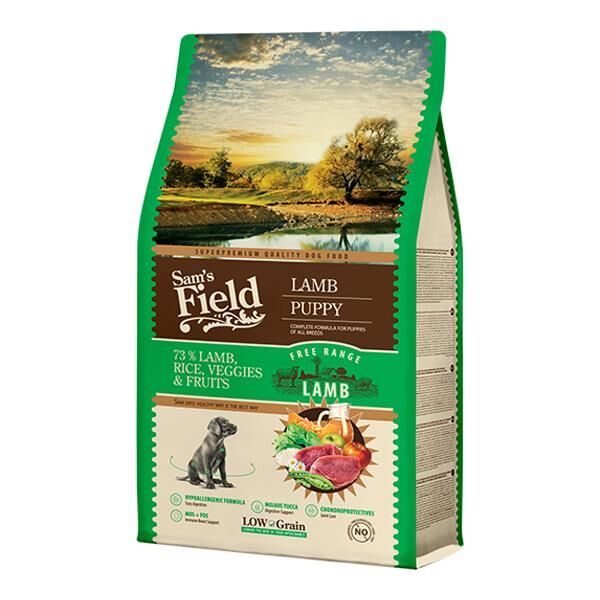 Sams Field Tavuklu Düşük Tahıllı Yavru Köpek Maması 2,5 Kg