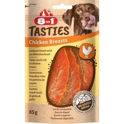 8in1 Tasties Tavuk Göğüsü Köpek Ödülü 85 gr