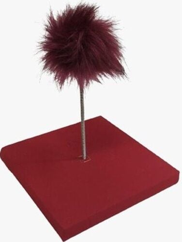 Bio Sand Tüylü Hacıyatmaz Kedi Oyuncağı Bordo