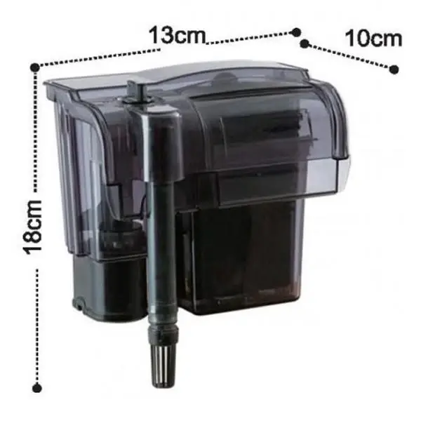Dophin H200 Akvaryum Askılı Şelale Filtre 250 L/S 4W