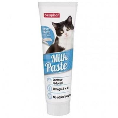 Beaphar Sütlü ve Omega 3 Destekli Kedi Vitamin Macunu 100 gr