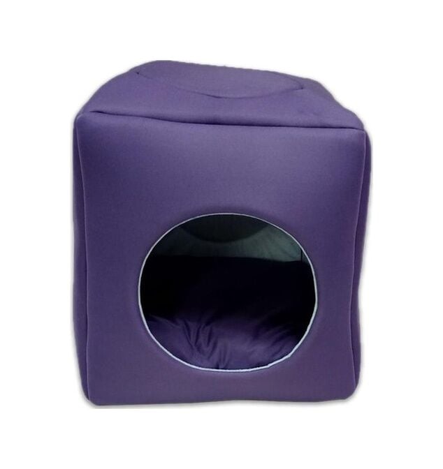 Bio Sand Biosand Üç Fonksiyonlu Kedi Yatağı Mor 45 cm