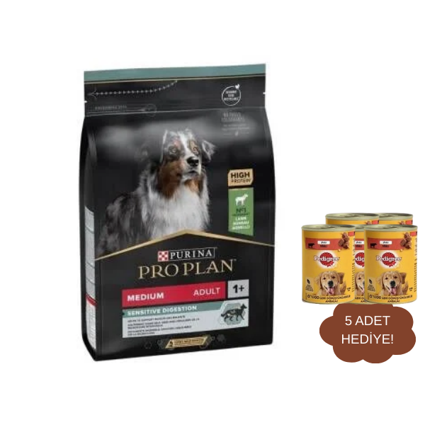 Pro Plan Adult Sensitive Digeston Kuzu Etli Yetişkin Köpek Maması 10 kg
