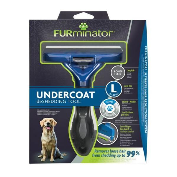 Furminator Longhair L Köpek Tüy Toplama Tarağı