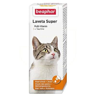 Beaphar Kedi Vitamini Laveta Taurine 50 ml