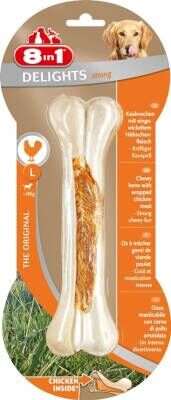 8in1 Delights Strong L Tavuklu Ağız Bakım Kemiği 130 gr