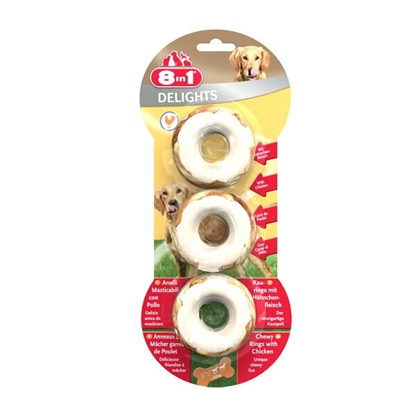 8in1 Delight Rings Köpek Ödülü