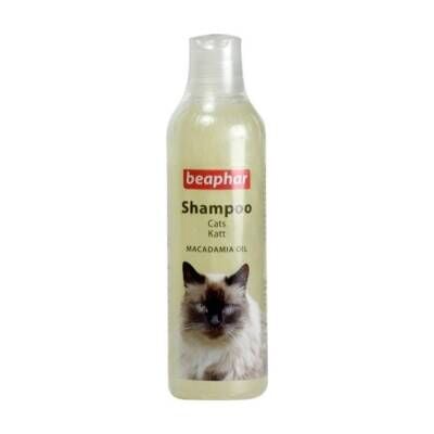 Beaphar Macadamia Yağlı Tüy Onarıcı Kedi Şampuanı 250 ml