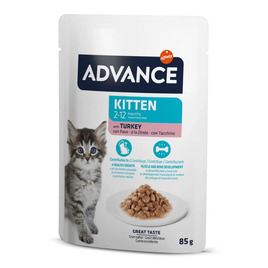 Advance Kitten Hindili Yavru Kedi Konservesi 85 gr
