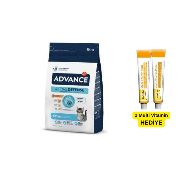 Advance Cat Kitten Tavuklu Yavru Kedi Maması 3 kg