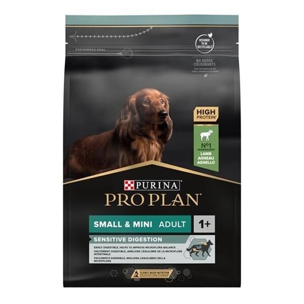 Pro Plan Small Mini Sensitive Digestion Kuzulu Küçük Irk Yetişkin Köpek Maması 3Kg