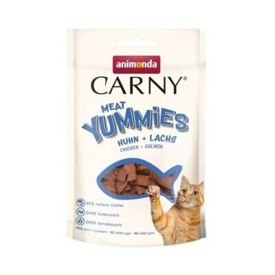 Animonda Carny Meat Tavuk ve Somonlu Kedi Ödül Maması 50 Gr