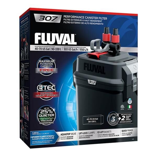 Fluval 307 Dış Filtre 1150L/H