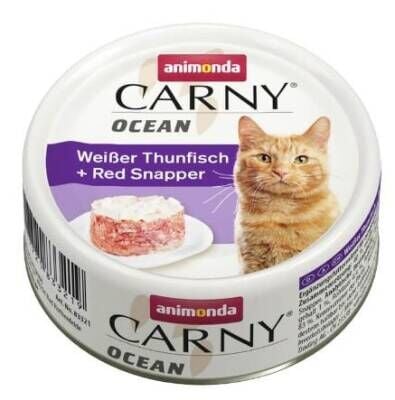 Animonda Carny Ocean Ton ve Kırlangıç Balıklı Kedi Konservesi 80 gr