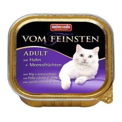 Animonda Tavuk & Deniz Mahsülü Konserve Kedi Maması 100 gr