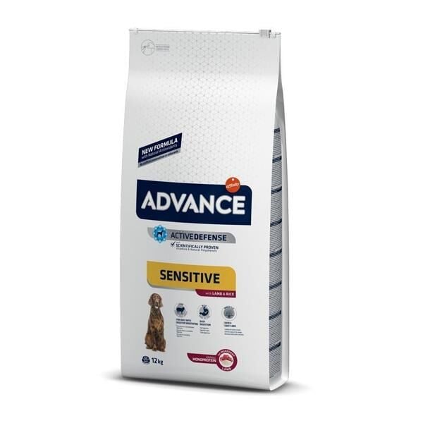 Advance Sensitive Kuzu Etli Yetişkin Köpek Maması 12 Kg