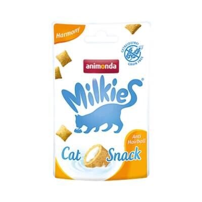 Animonda Milkies Harmony Hairball Glütensiz Kedi Ödülü 30 gr